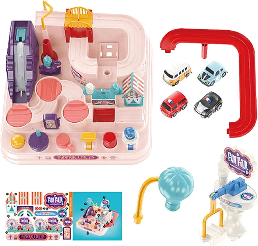 Amusement park Big adventure fun fair circus Kids pretend play set from 3 years above age kids