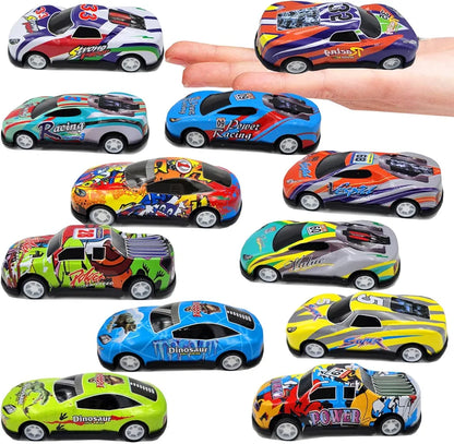 Pull Back Racing Cars Die cast Cars Toy Vehicles Playset,Party Favors, Goodie Bag Stuffers, Vehicles Toys Gift for Boys and Girls