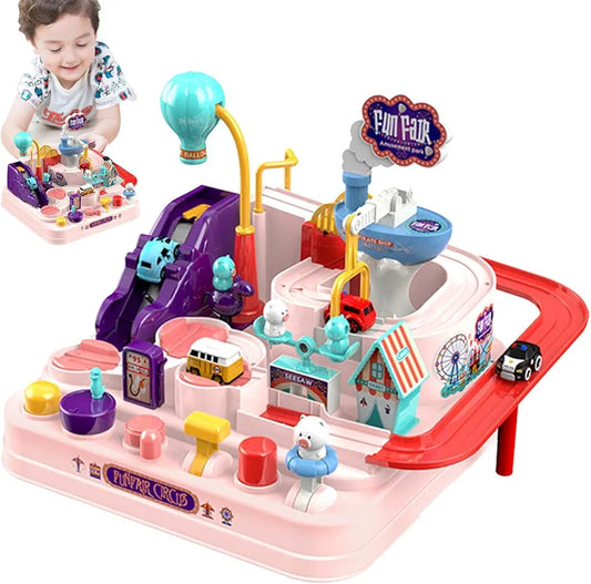 Amusement park Big adventure fun fair circus Kids pretend play set from 3 years above age kids