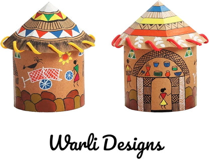 FUN Warli Village Art and Craft Kit Ancient Art of India Hobby Kit for Girls Age 8 Years and Above gifts