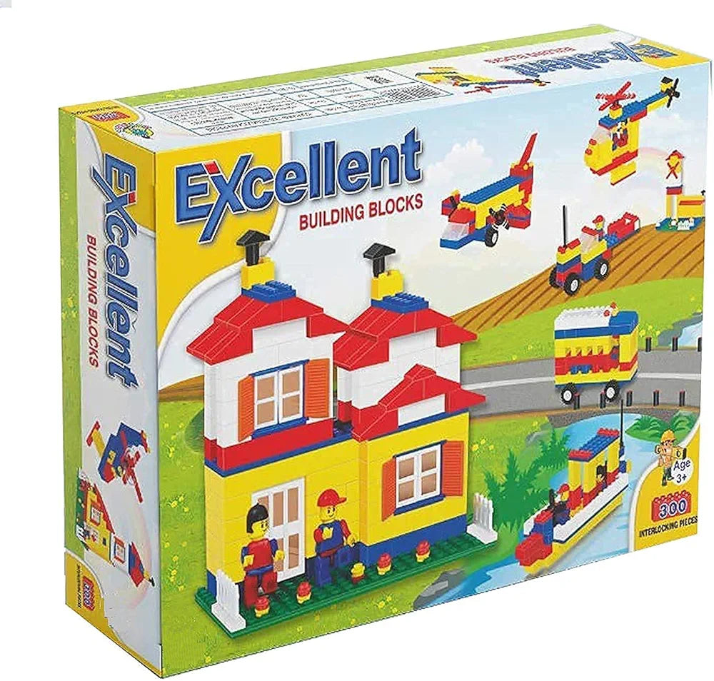 Excellent Building Blocks for Kids Block Game House Building Blocks Educational Toy Bricks Toys Set Puzzles Blocks Set for Kids