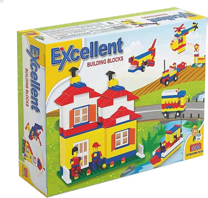 Excellent Building Blocks for Kids Block Game House Building Blocks Educational Toy Bricks Toys Set Puzzles Blocks Set for Kids