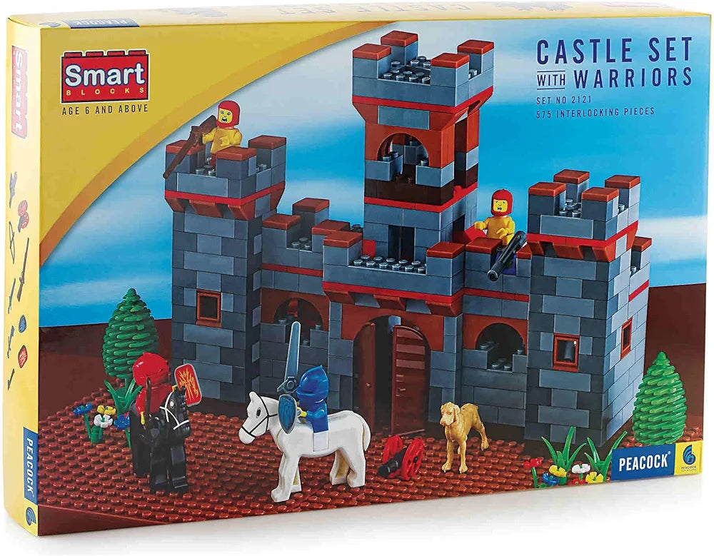 Construction Castle Warriors Set and Building Block Fort House Set Learning and To develop creative skills building block Set for kids