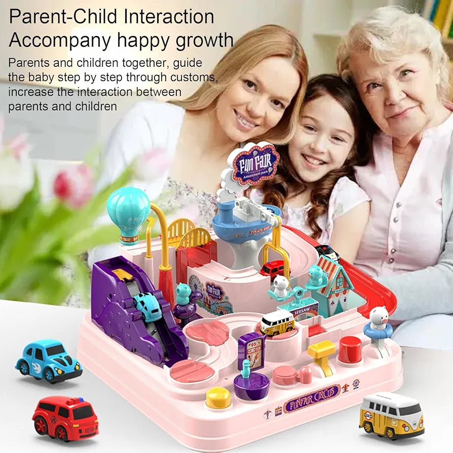 Amusement park Big adventure fun fair circus Kids pretend play set from 3 years above age kids