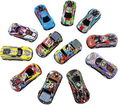 Pull Back Racing Cars Die cast Cars Toy Vehicles Playset,Party Favors, Goodie Bag Stuffers, Vehicles Toys Gift for Boys and Girls