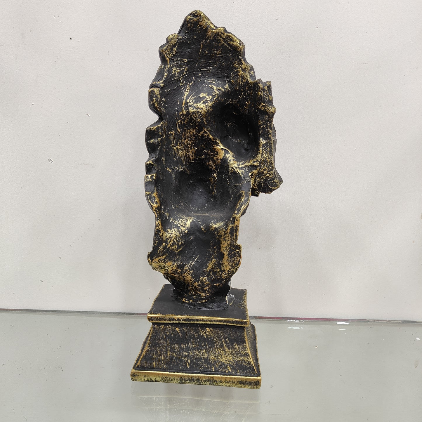 Human Face Polyresin Sculpture