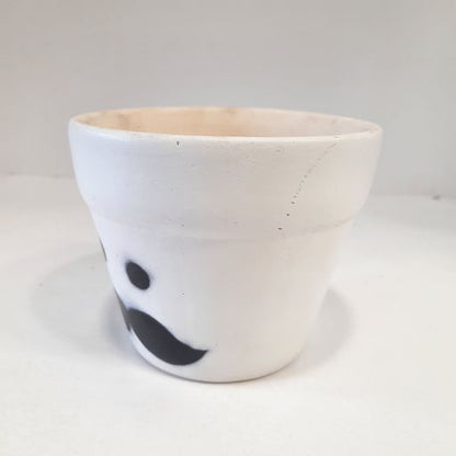 Moustache Planter Cute Desktop and Garden Flower Pot| Indoor Home Décor| Perfect for Kids Room or Gift