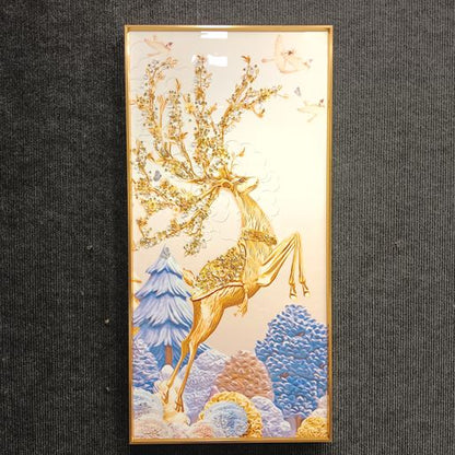 Crystal wall frames