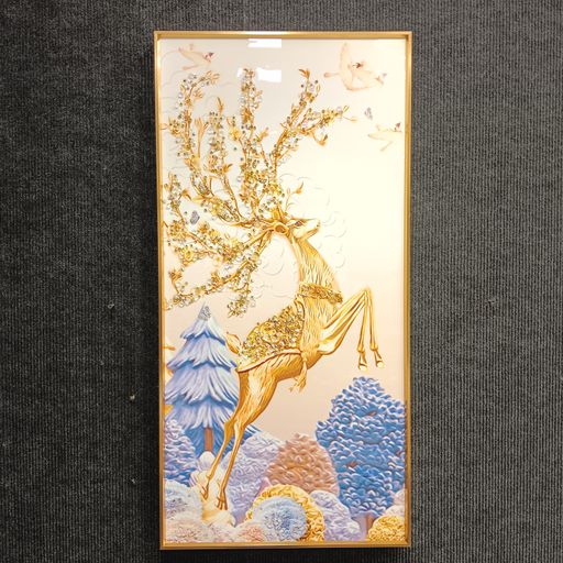 Crystal wall frames