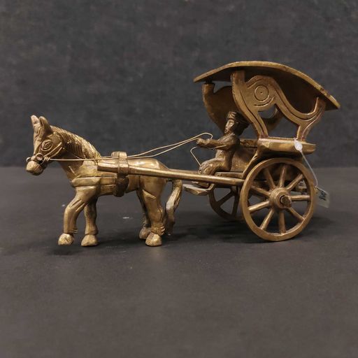 brass bullock cart