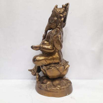 Brass.ganesh idol