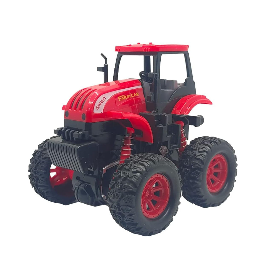 Farmer tractor stunt car push toy