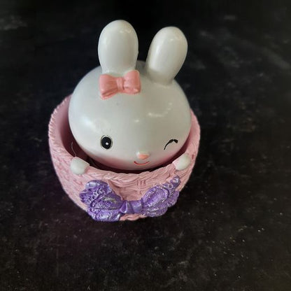 Bunny basket bubble head