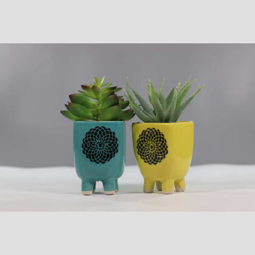 Ceramic pots