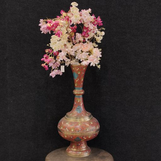 flower vase brass 18