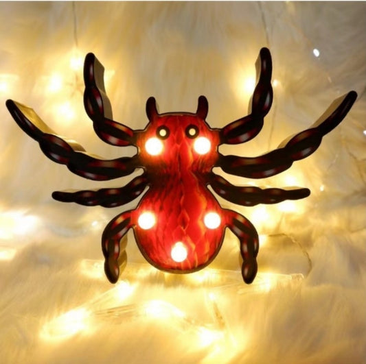 Halloween Decor Spider LED 1pc