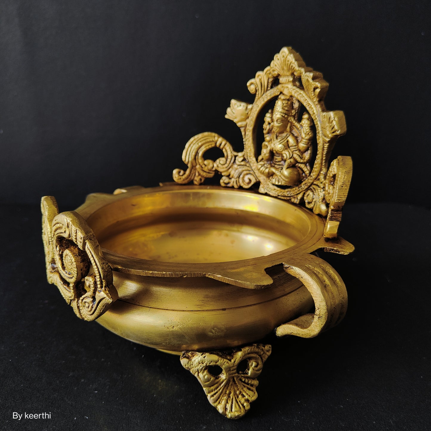 Brass Laxmi Ji Urli, Home Decor Festive Gift Item