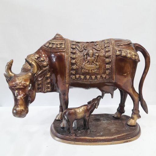 Brass.Cow idol