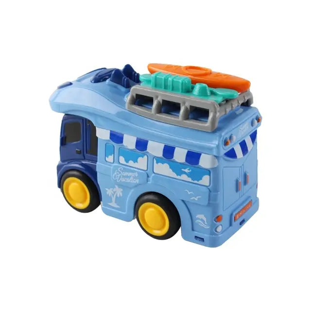 Picnic bus push toy