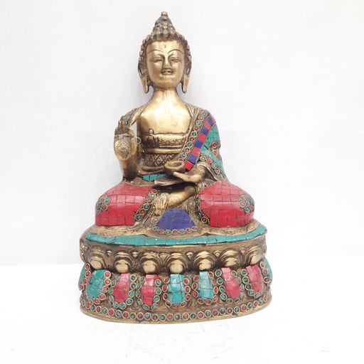 Brass Buddha idol
