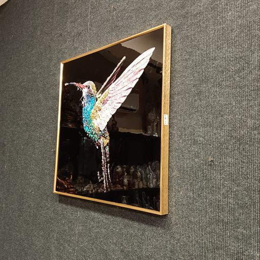 Crystal wall frames