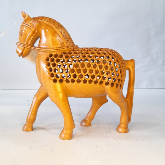 Wooden Horse Inlaid