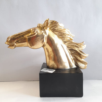Golden Horse Face