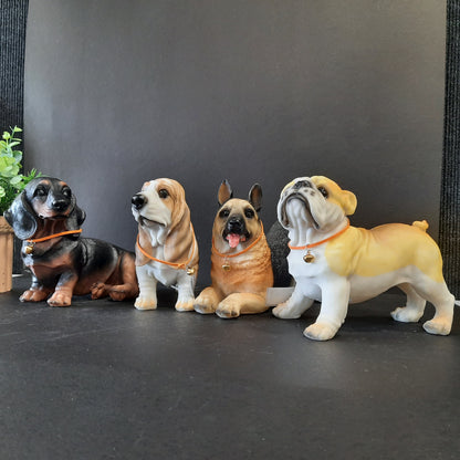 Cute puppy show piece