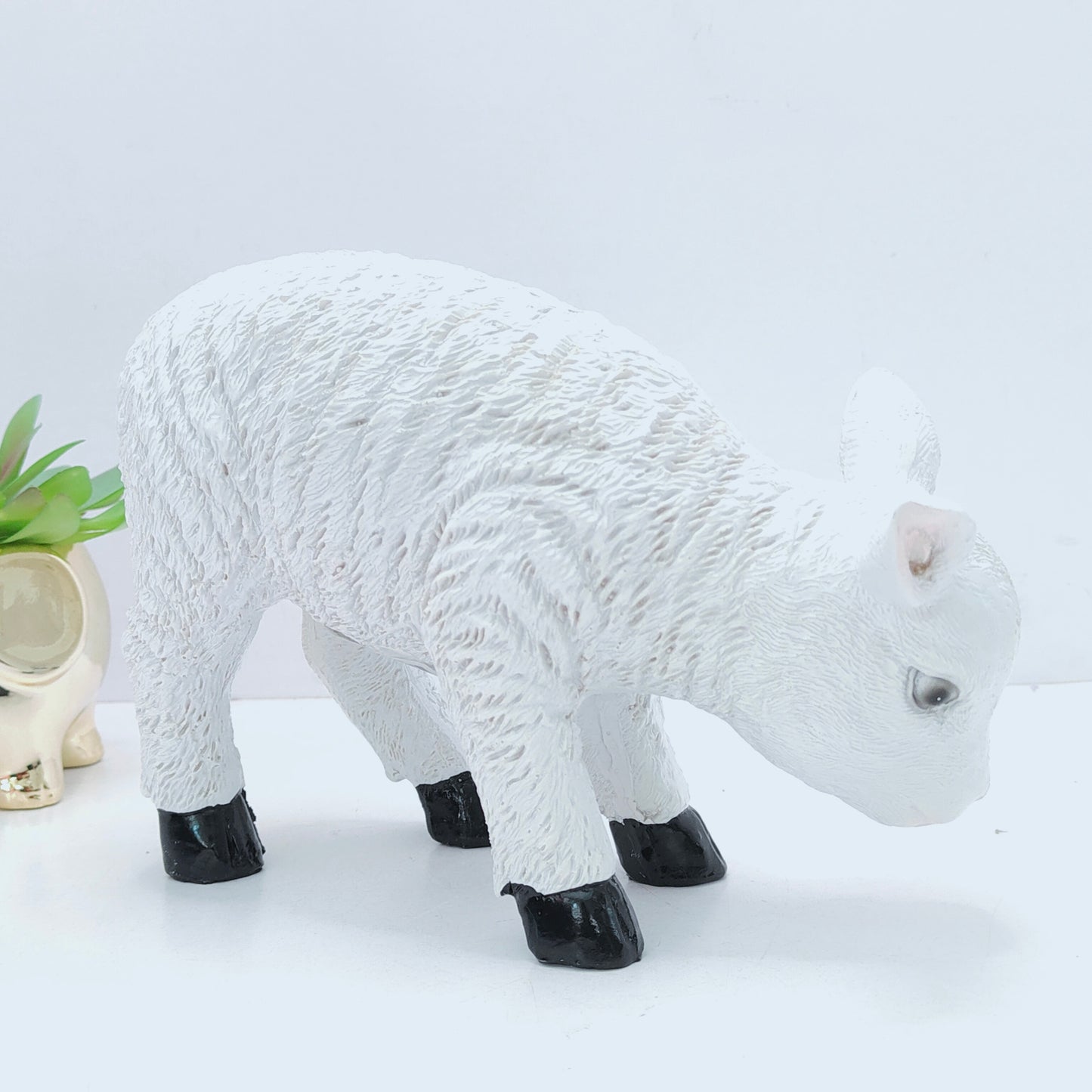 Lamb Garden Statue