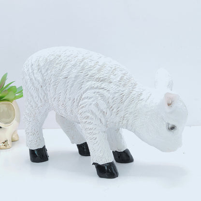 Lamb Garden Statue