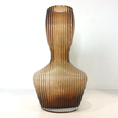 Flower vase a man upper body shaped vase