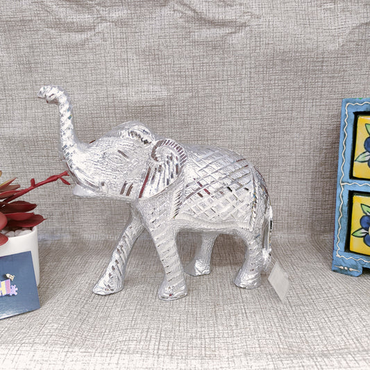 Handicrafted Silver Elephant