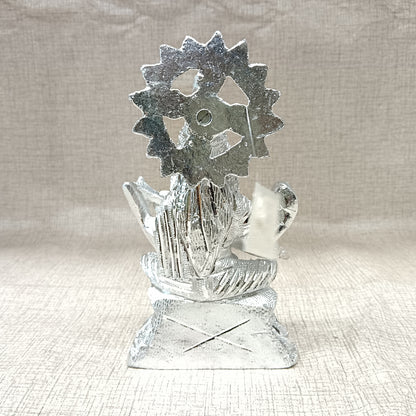 Vishnu Laksmi German silver idols