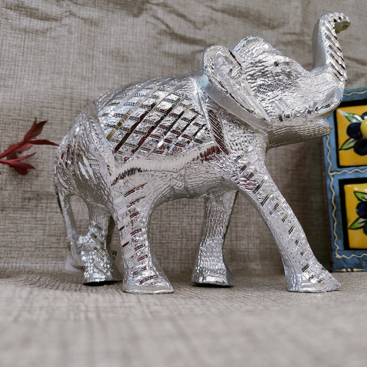 Natraj German silver idol