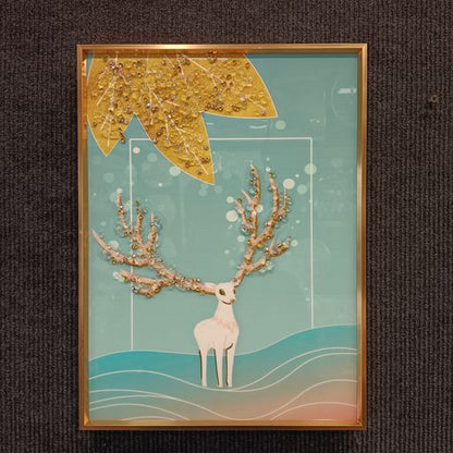 Crystal wall frames