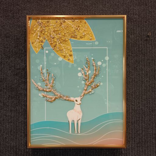 Crystal wall frames