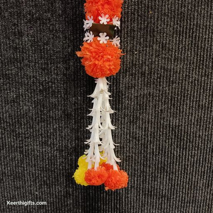 Twinkal artificial flower garlands hangings for door sides and Pooja mandhir decoration