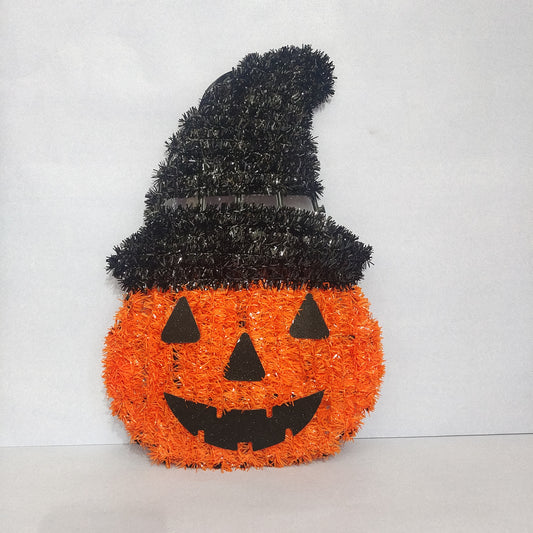 Scary pumpkin decor for Halloween