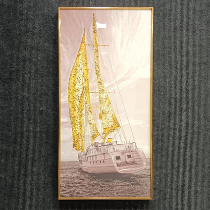 Crystal wall frames