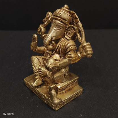 Lord Ganesha Brass Statue
