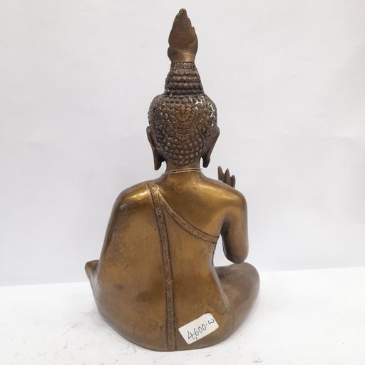 Brass buddha idol