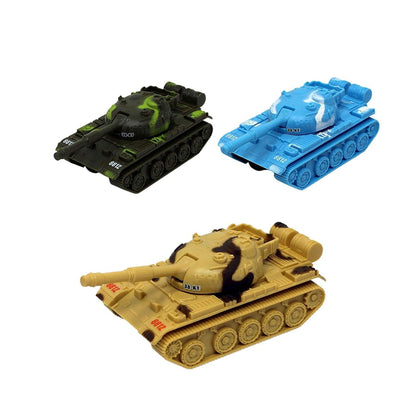 Mini army tank push toy