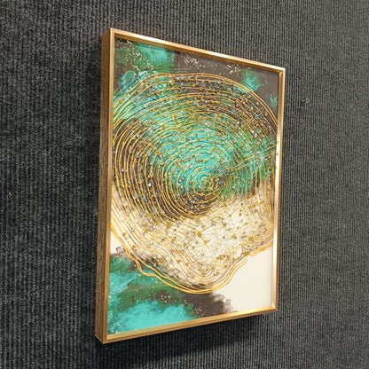 Crystal wall frames