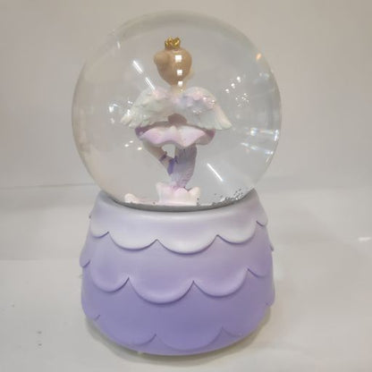 Swan Girl Snow globe