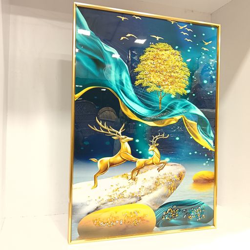 Crystal wall frames