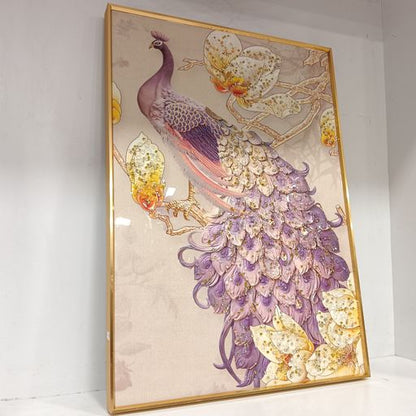 Crystal wall frames