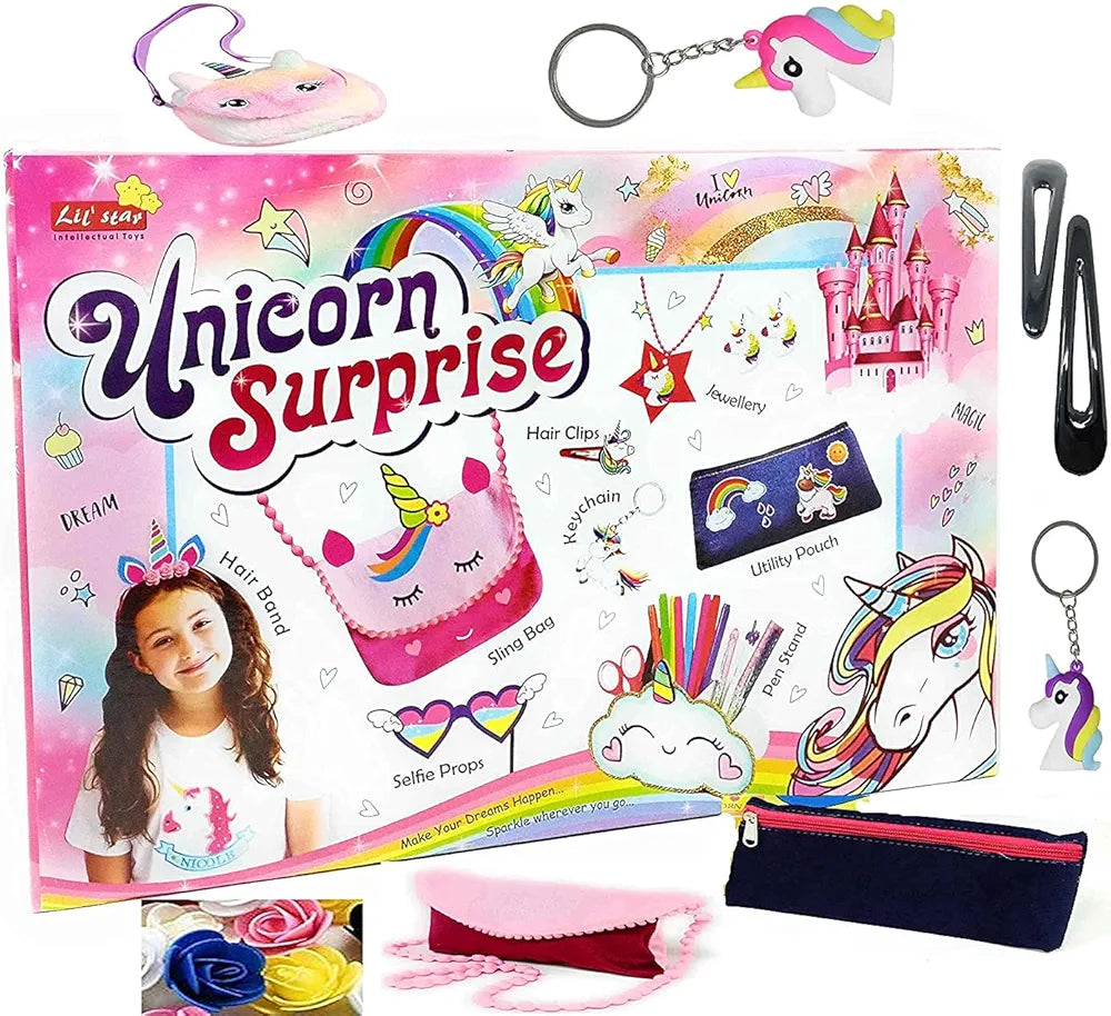 Unicorn Toys Art and Craft Kit for Kids Girls Best Birthday Gift for Girls Hobby Craft Kit