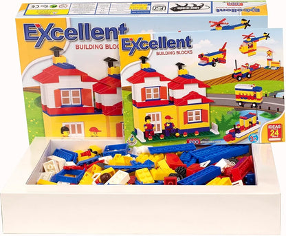 Excellent Building Blocks for Kids Block Game House Building Blocks Educational Toy Bricks Toys Set Puzzles Blocks Set for Kids