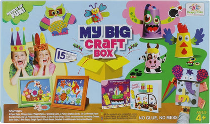 Art and Craft Game Kit My Big Craft Box for Both Boys and Girls Up to 10 Years old