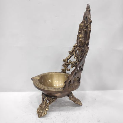 Brass Ganesh Diya oil lamp